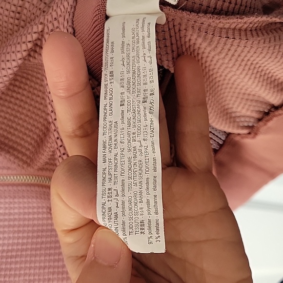 Zara Textured Weave Bomber Jacket in Rose Pink - Picture 5 of 5